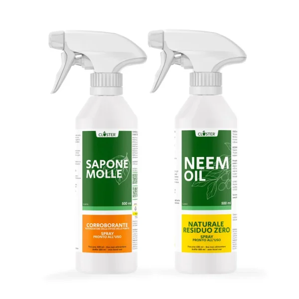 Olio di Neem e Sapone Molle Spray